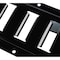 Mytee Products 5 ft Black Powder Coated Horizontal E-Track, Steel for Cargo on Trucks, Trailers, Vans, 4PK ETKH5-BLK-USx4 - alternate 3