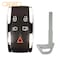 Aks Keys Remote Keys Smart, Fob, Compatible, with, Jaguar, 2007, 2008, 2009, 2010, 2011, 2012, 2013, 2014 RC-JAGUAR-06C - alternate 2