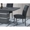 Homeroots Dark Gray Upholstered Fabric With Faux Crystal Bling Dining Side Chair 564887 - alternate 6