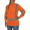 Ergodyne Hi-Vis Shirt, M, Orange, Long Sleeve 22153 - alternate 1