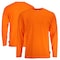 Dome75 Hi-Vis Long Sleeve Shirt, Non-ANSI/Enhanced Visibility, Poly/Jersey, Hi-Vis Orange, MD DSL2601 - alternate 1