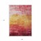 Homeroots 9' X 12' Blush And Pink Striped Washable Indoor Outdoor Area Rug  610875 - alternate 7