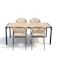 Deko Living Outdoor Patio Dining Chairs and Table Set, Yellow, Seats 6 COP30703 - alternate 4