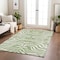 Homeroots 10' X 14' Artichoke Green And Ivory Animal Print Washable Indoor Outdoor Area Rug 600581 - alternate 6