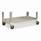 Rubbermaid Commercial Plastic, 300 lb Load Capacity, 3 Shelves, 40.63" W FG409100OWHT - alternate 3