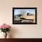 Homeroots Vintage Farm Trucks 2 Black Framed Print Wall Art 405011 - alternate 4
