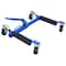 Wrightmaster Set of 4 Wheel Dolly Car Skates, Hydraulic Tire Jack, Ratcheting Foot Pedal Lift, 1,250lbs Blue ZR-W465S00034 - alternate 5