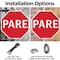 Signmission Pare, 6 inch X 6 inch, Plastic Sign, 2PK OC-P-2PACK-6-204 - alternate 4