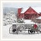 Homeroots Tree Farm Wagon White Framed Wall Art 572026 - alternate 4