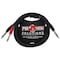 Pig Hog 6-in Y Cable, Mono 1/4-inMale-Dual Mono 1/4-inFemale PYIC03 - alternate 1