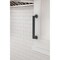 Amerock Hybridize 5-1/16 inch (128mm) Center-to-Center Matte Black Cabinet Pull, 10PK 10VMP37062MB - alternate 4