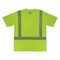 Ergodyne Hi-Vis Shirt, XL, Lime, Short Sleeve 22235 - alternate 5