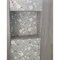 Apollo Tile White 7x7 Glass, Stone Marble Glossy Floor and Wall Mosaic Tile 4.67 sqft/case, 5PK APLMOK88013A - alternate 8