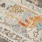 Homeroots 2' X 3' Gray and Orange Floral Stain Resistant Indoor Outdoor Area Rug 531492 - alternate 5