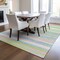 Homeroots 8' X 10' Mint Green Pink And Blue Striped Washable Indoor Outdoor Area Rug 597340 - alternate 4