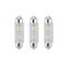 Bulbrite 20-Watt Equivalent T3 Non-Dimmable Festoon LED Light Bulb Warm White Light, 3PK 861535 - alternate 1