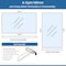 Fab Glass And Mirror 36in x60in in Frameless Flat Polish Safety Backing Rectangle Wall Mirror, 36in X 60in, Tempered MRec36x60BE6MM - alternate 5