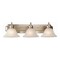 Design House Bristol 3-Light Satin Nickel Vanity Light Color/Finish Family 510263 - alternate 1
