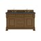 James Martin Vanities Brookfield 60 in. Double Vanity, Honey Oak w/3 CM Charcoal Soapstone Silestone Top 547-V60D-HNO-3CSP - alternate 1