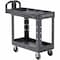 Rubbermaid Commercial Structural Foam, 500 lb Load Capacity, 2 Shelves, 17.13" W, 38.88 in H FG450088BLA - alternate 1