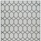 Homeroots 5' X 7' Beige And Gray Geometric Distressed Indoor Outdoor Area Rug 558724 - alternate 3