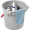 Rubbermaid Commercial Brute 14-quart Round Bucket - 3.50 gal - Heavy Duty, Rust Resistant, Bend Resistant, Graduated,  261400GY - alternate 2