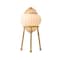 Vidalite Hikari Tripod table Lamp with Woven Bamboo & White Fabric Shade, Japanese Boho Chic Style CE1009198 - alternate 1