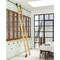 Quiet Glide 9.92 ft. White Oak Contemporary Wheel Bronze Rolling Hook Removable Ladder, 12 ft. Rail QG.540-10WO-12-H.07 - alternate 1