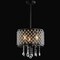 Jonathan Y Gigi 13 in. Metal/Crystal Adjustable LED Drop Chandelier, Black/Clear JYL7463A - alternate 10