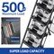 Wrightmaster 4 ft. Metal Lightweight Step Ladder, 9 ft. Reach, with Anti-slip Pedals, 500 lbs. Load Capacity ZOR-WK15B-4-DF - alternate 5