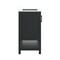 Flash Furniture Vega 42in. Vanity w/Sink, Blk Hardware, Soft Close, Open Shelf & 3 Drawers, Carrara Marble, Blk/Wht FS-VEGA42-BK-HDBLK-GG - alternate 7