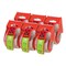 Scotch Packing Tape & Dispenser Combo Pack, 2.6 mil Thick, 1.9 in W x 22.2 yd L, 1.5 in Core Dia., Clear, 6 PK 145-6 - alternate 1