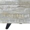 Homeroots 46in Gray and Black Distressed Solid Wood Storage Bench with Flip Top 489212 - alternate 4