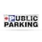 Signmission Public Parking Left, 18 Inch x 48 Inch, Vinyl Banner B-30822 - alternate 1