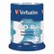 Verbatim CD-R Printable Recordable Disc, 700 MB/80 min, 52x, Spindle, White, 100/Pack 98493 - alternate 1
