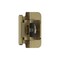 Amerock 3/8in 10mm Inset Double Demountable Golden Champagne Cabinet Hinge, 1 Pair BPR8700BBZ - alternate 1