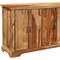 Homeroots 72" Brown Solid Wood Live Edge Sideboard with Six Doors 634311 - alternate 6