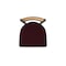 Holland Bar Stool Co Revelle 30in Swivel Bar Stool with Bronze Finish, Medium Back and Canter Bordeaux Seat 881 - alternate 4