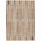 Homeroots 8' X 10' Rust And Ivory Striped Washable Indoor Outdoor Area Rug 631554 - alternate 7