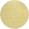 Homeroots 8' Gold Round Floral Washable Indoor Outdoor Area Rug 607364 - alternate 4
