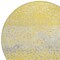 Homeroots 8' Yellow And Gold Round Abstract Washable Indoor Outdoor Area Rug 609470 - alternate 5