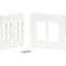 Eaton Tripp Lite Series 12-Port Keystone Double-Gang Faceplate, White, TAA N080-212 - alternate 2