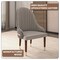 Leisuremod Elara Collection Wooden Dining Chair in Two-Tone Grey EC59GR - alternate 6