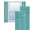 Ekena Millwork True Fit PVC, Two Board Spaced Board-n-Batten Shutters, Pure Turquoise, 11 1/4W x 62H, PR TFP101SBF11X062PT - alternate 1