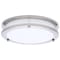 Nuvo Glamour LED 10 Inch Flush Mount Brushed Nickel Finish 27K/3K/35K/4K/5K CCT Selectable 62/1875 - alternate 1