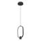 Z-Lite Saros Matte Black 1 Light Pendant 4101-7MB-LED - alternate 5