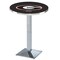 Holland Bar Stool Co 42" Chrome Georgia "G" Pub Table, 36" dia. Top L217C4236GA-G - alternate 1