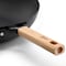Oster Northcliffe 13.5 Inch Round Carbon Steel Flat Base Wok with Wooden Handles 143757.01 - alternate 6