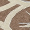 Homeroots 3' X 5' Brown Beige And Gray Abstract Washable Indoor Outdoor Area Rug 599112 - alternate 4