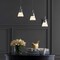 Jonathan Y Alain 19.5" 3-Light Adjustable Cascading Metal Integrated Linear LED Pendant, Chrome JYL7037A - alternate 7